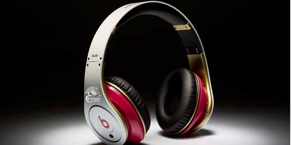 Купить Эксклюзивные наушники Beats Studio White Gold